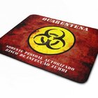 Mouse Pad Zumbi Aviso Quarentena