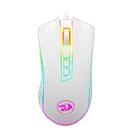 Mouse Redragon Usb Gamer Cobra Fps Rgb Lunar White M711w-fps