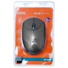Mouse Sem Fio 1200 Dpi Cosy Oex Ms409 Cinza E Preto