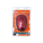 Mouse Sem Fio 1200 Dpi Cosy Oex Ms409 Vermelho E Preto