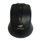 Mouse Sem Fio C3tech Wireless M-w20bk Usb Preto 2.4ghz