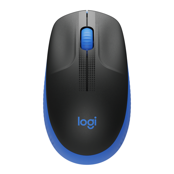 Mouse Sem Fio Logitech M190 Azul / Preto