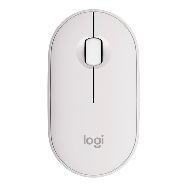 Mouse Sem Fio Logitech Pebble 2 M350s Bluetooth Branco 1000 D
