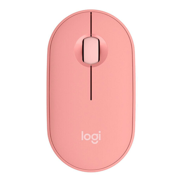Mouse Sem Fio Logitech Pebble 2 M350s Bluetooth Rosa 1000 Dpi