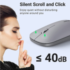 Mouse Sem Fio Ugreen Sensor De 4000 Dpi 4 Níveis Cinza