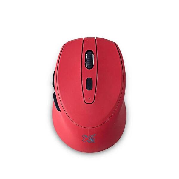 Mouse Sem Fio Wireless Oriente 1.600 DPI 10 Metros Vermelho -