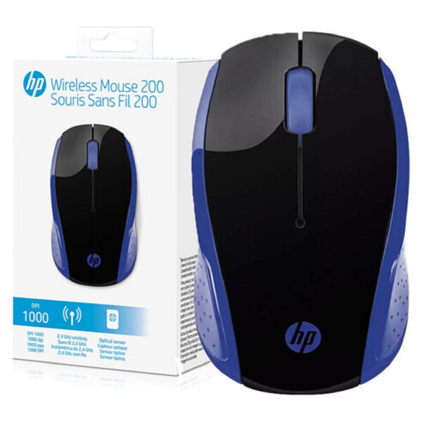 Mouse Sem Fio X200 Oman 2hu85aa Azul