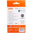 Mouse Standard Preto Sem Fio Oex Ms412