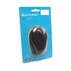 Mouse Usb Emborrachado Multilaser Mo222 Preto