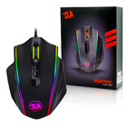 Mouse Usb Gamer 10000 Dpi 8 Botoes Vampire Preto Rgb M720-rgb