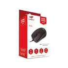 Mouse Usb Ms-26bk Preto Cabo Extenso 2m C3 Tech
