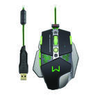Mouse Warrior Gamer  Aluminio 4000dpi Mo249