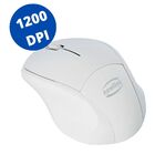 Mouse Wireless Sem Fio 1200 Dpi Branco Newlink Pocket Mo225