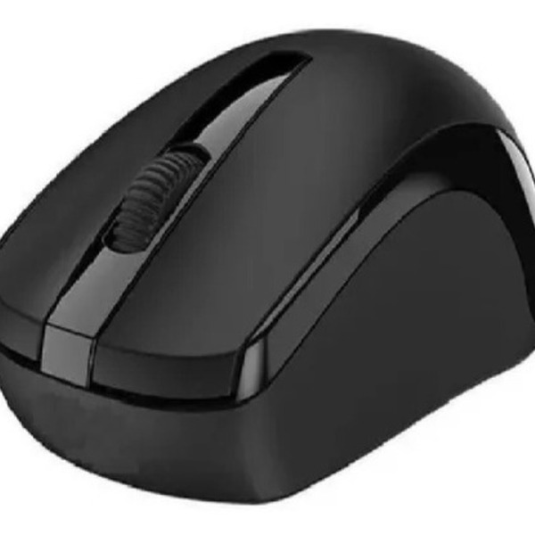 Mouse Wireless Sem Fio 2.4ghz 2800dpi Preto Weibo Preto