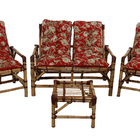 Móveis De Bambu Compelto Cam Almofadas