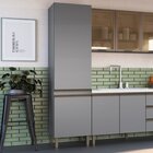 Móveis Para Cozinha Paneleiro 2 Portas Greta Cinza