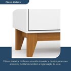 Móveis Para Quarto Cômoda 3 Gavetas Magia Branco