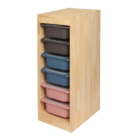 Móvel Huya 6x1 Organizador Em Pinus