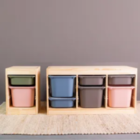 Móvel Huya Organizador Em Pinus - Huya 3x3 - Somente Móvel