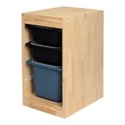 Móvel Organizador Para Até 4 Caixas Huya Madeira