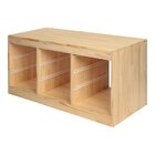 Móvel Organizador Para Até 9 Caixas Huya Madeira