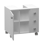 Móvel Para Banheiro Em Mdf Com 3 Gavetas Encaixe Para Lavatór