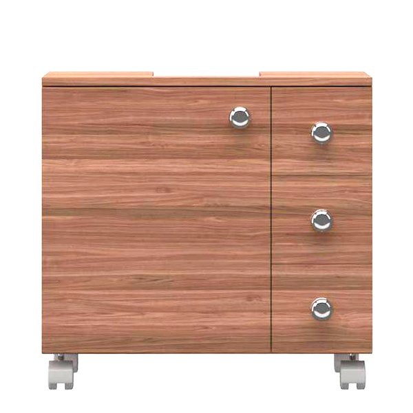 Móvel Para Banheiro Em Mdf Com 3 Gavetas Encaixe Para Lavatór