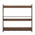 Móvel Parede Com Ganchos E Prateleiras Carvalho