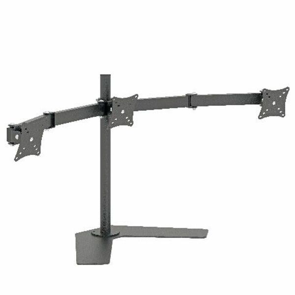 Mt 3 Ergo Suporte Para 03 Monitores Ate 27 Polegadas Cor: Pre