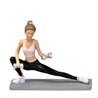 Mulher Fit Decorativa Mabruk