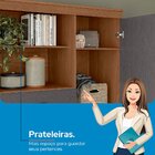 Multi-cômoda 1 Porta 6 Gavetas Marabá   Jatoba/grafite