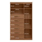 Multi-cômoda 1 Porta 6 Gavetas Marabá Jatoba