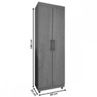 Multi-uso 0,60 Alt. 1,77 02 Porta Naturale Off White