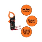 Multímetro Digital Com Alicate Amperímetro Foxlux 1000a