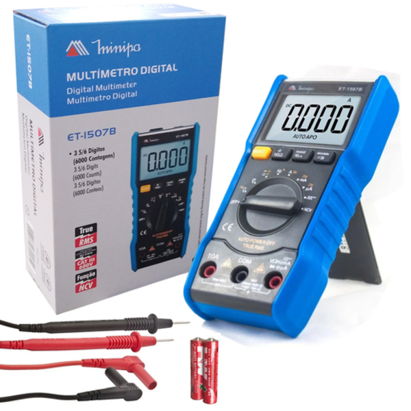 Multimetro Digital Et-1507b Cat Iii Minipa