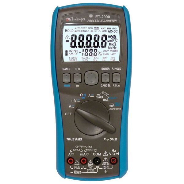 Multímetro Digital True Rms Minipa Et-2990
