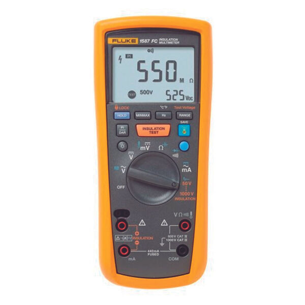 Multímetro Para Isolamento Fluke 1587 Fc - Cat Iii 1000v / Ca