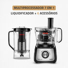Multiprocessador 3l Mpn-01-bf 1000w 60hz Mondial Preto 220v