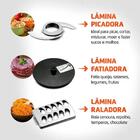 Multiprocessador 3l Mpn-01-bf 1000w 60hz Mondial Preto 220v