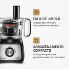 Multiprocessador 3l Mpn-01-bf 1000w 60hz Mondial Preto 220v