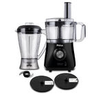 Multiprocessador 4 Em 1 Com 2 Velocidades+pulsar Philco Preto