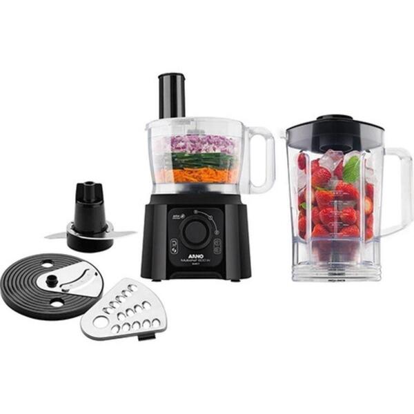 Multiprocessador 4 Em 1 Versátil 600w Arno Preto 127v