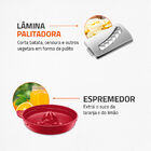 Multiprocessador 9 Em 1 Mondial Mpn 01 Rf 1000w 127v