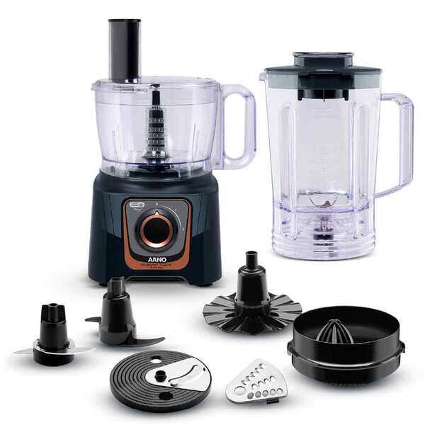 Multiprocessador Arno Com 02 Velocidades  700w E 24 Funções -