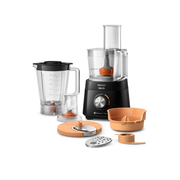 Multiprocessador Powerchop 1000 Philips Walita Preto 1000w Hr