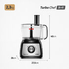 Multiprocessador Turbo Chef 5 Em 1 Mondial Mpn-01-b 1000w