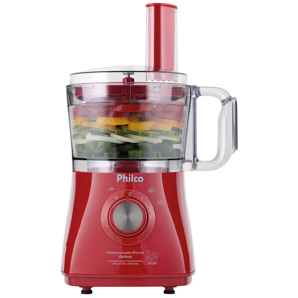 Multiprocesssador Philco All In One Maximus Vermelho 800w 220v