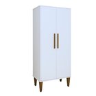 Multiuso 2 Portas 3 Prateleiras Araucaria Branco