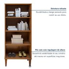 Multiuso 2 Portas 3 Prateleiras Araucaria Kaiki Móveis Nature