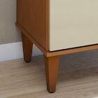 Multiuso 2 Portas 3 Prateleiras Araucaria Kaiki Móveis Nature